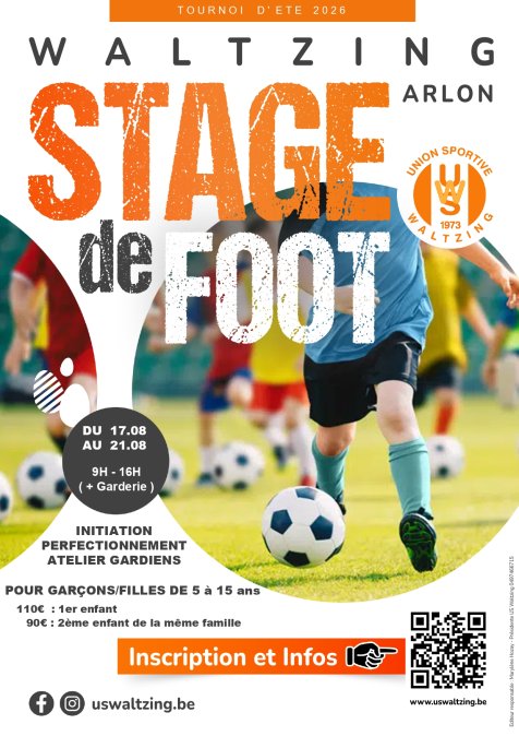 Stage de foot U6-U15 - ETE 2026